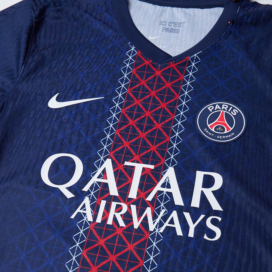 PSG Tröja O.DEMBÉLÉ #10 2025/26 Hemma Mörkblå