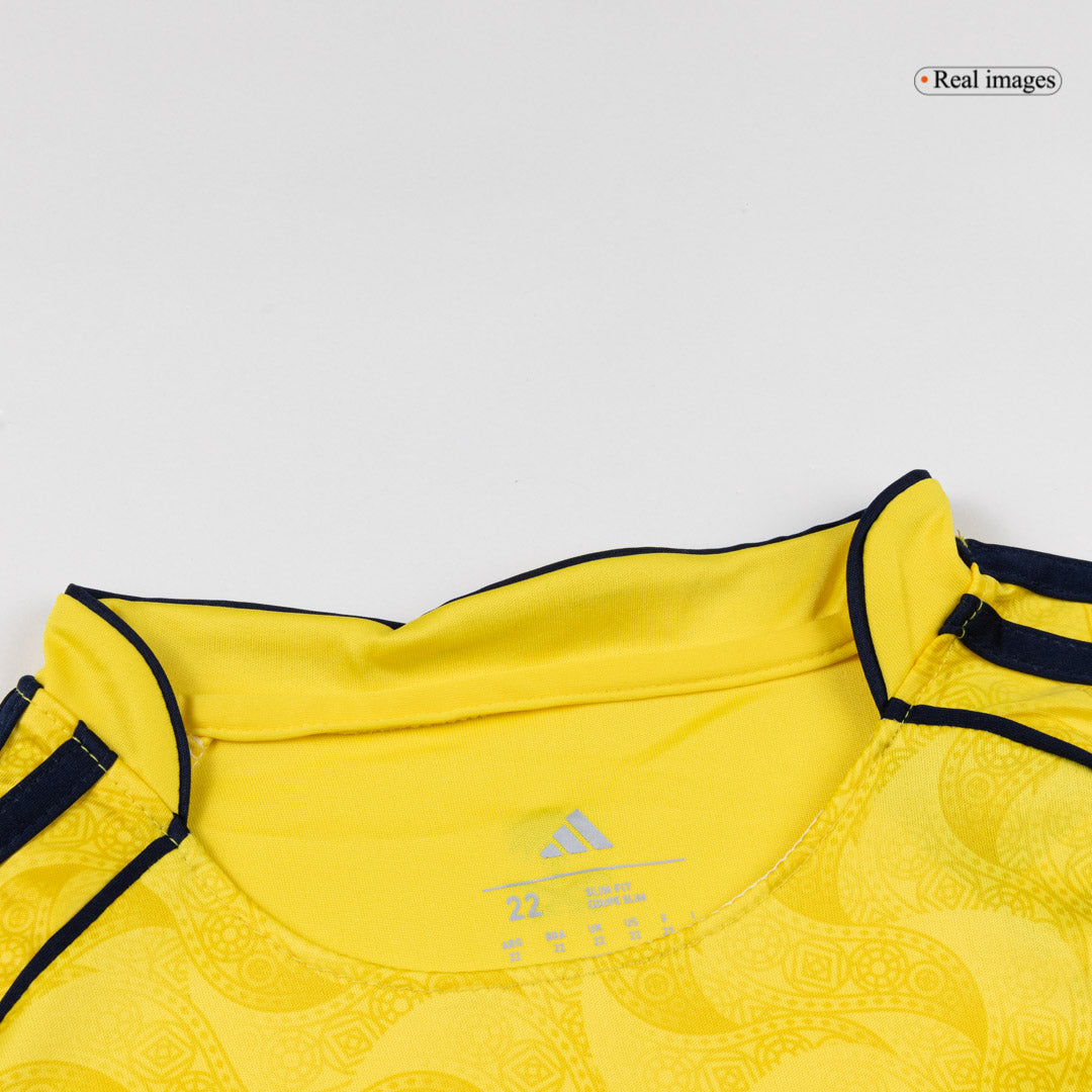 Al Nassr Tröja 2025/26 Hemma Gul Barn-12