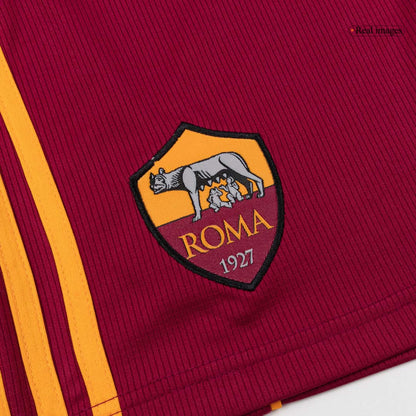Roma Shorts 2025/26 Hemma Röd-4