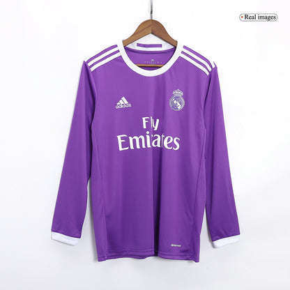 KROOS #8 Real Madrid Bortatröja 2016/17 Retro Tröja
 Lila-9