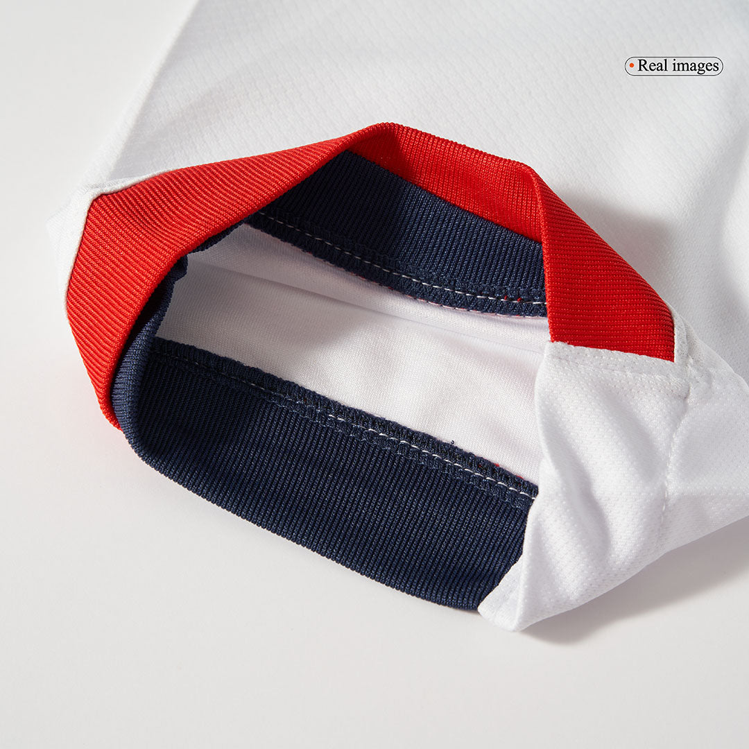 PSG Tröja KVARATSKHELIA #7 2025/26 Borta Vit - UCL-4