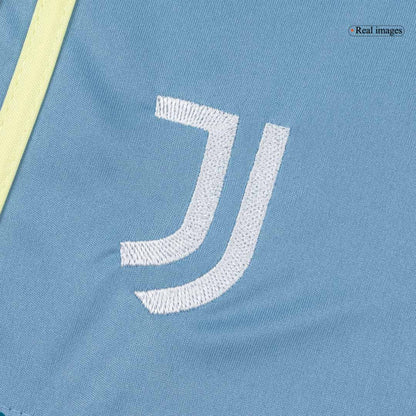 Juventus Tröja 2025/26 Bortaställ Blå Barn-3