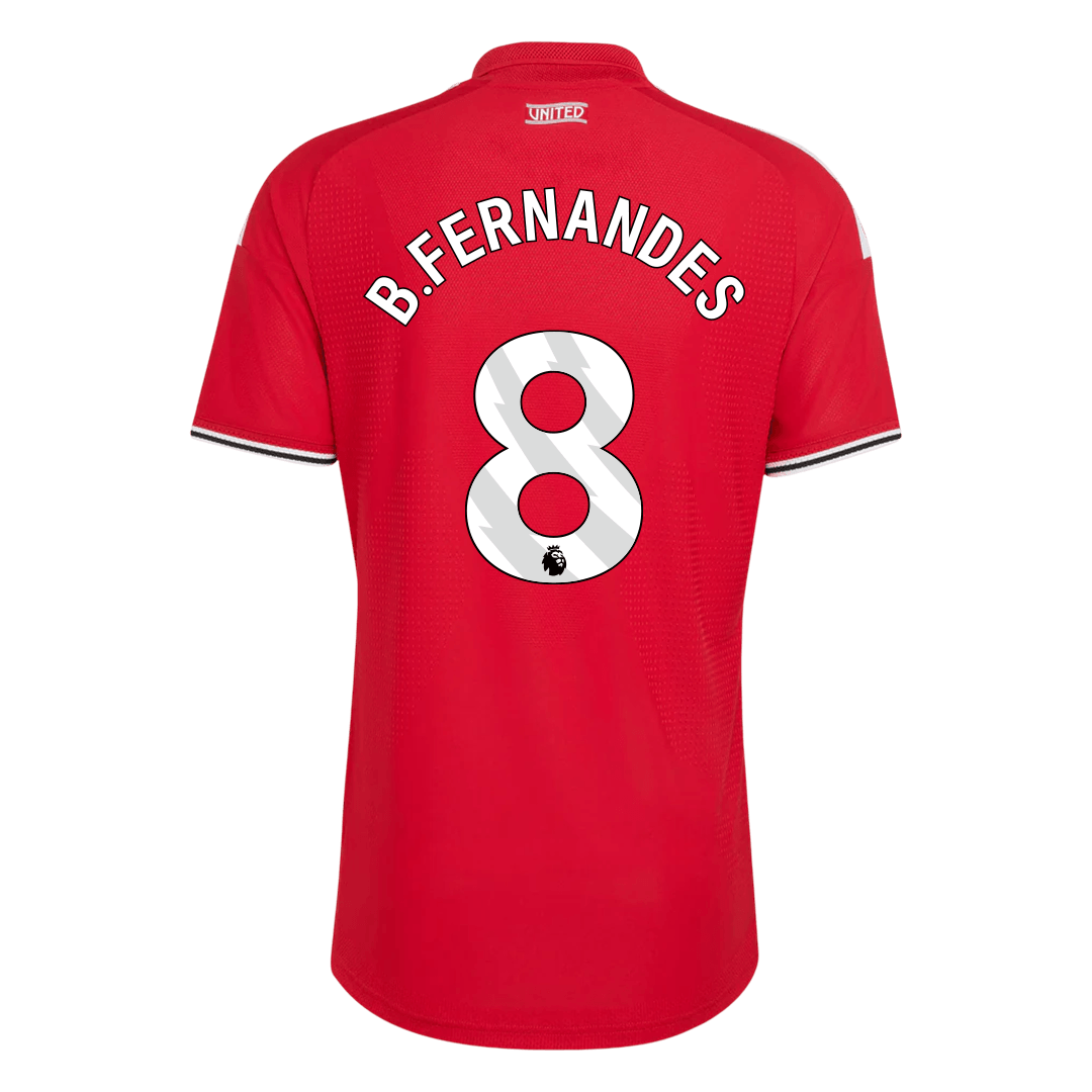 Manchester United Tröja B. FERNANDES #8 2026/27 Hemma Autentisk Röd-3