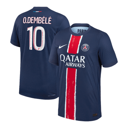 PSG Tröja O.DEMBÉLÉ #10 2024/25 Hemma Mörkblå