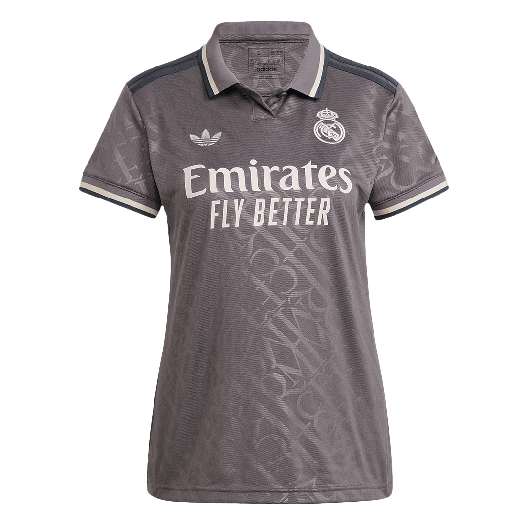 Real Madrid Tröja 2024/25 Tredje Grå Dam