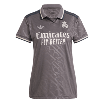 Real Madrid Tröja 2024/25 Tredje Grå Dam