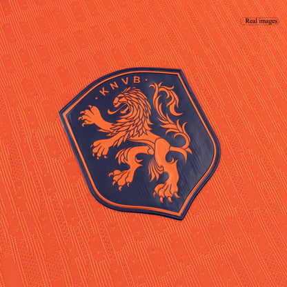 Nederländerna Tröja XAVI #7 2026 Hemma Autentisk Orange-7
