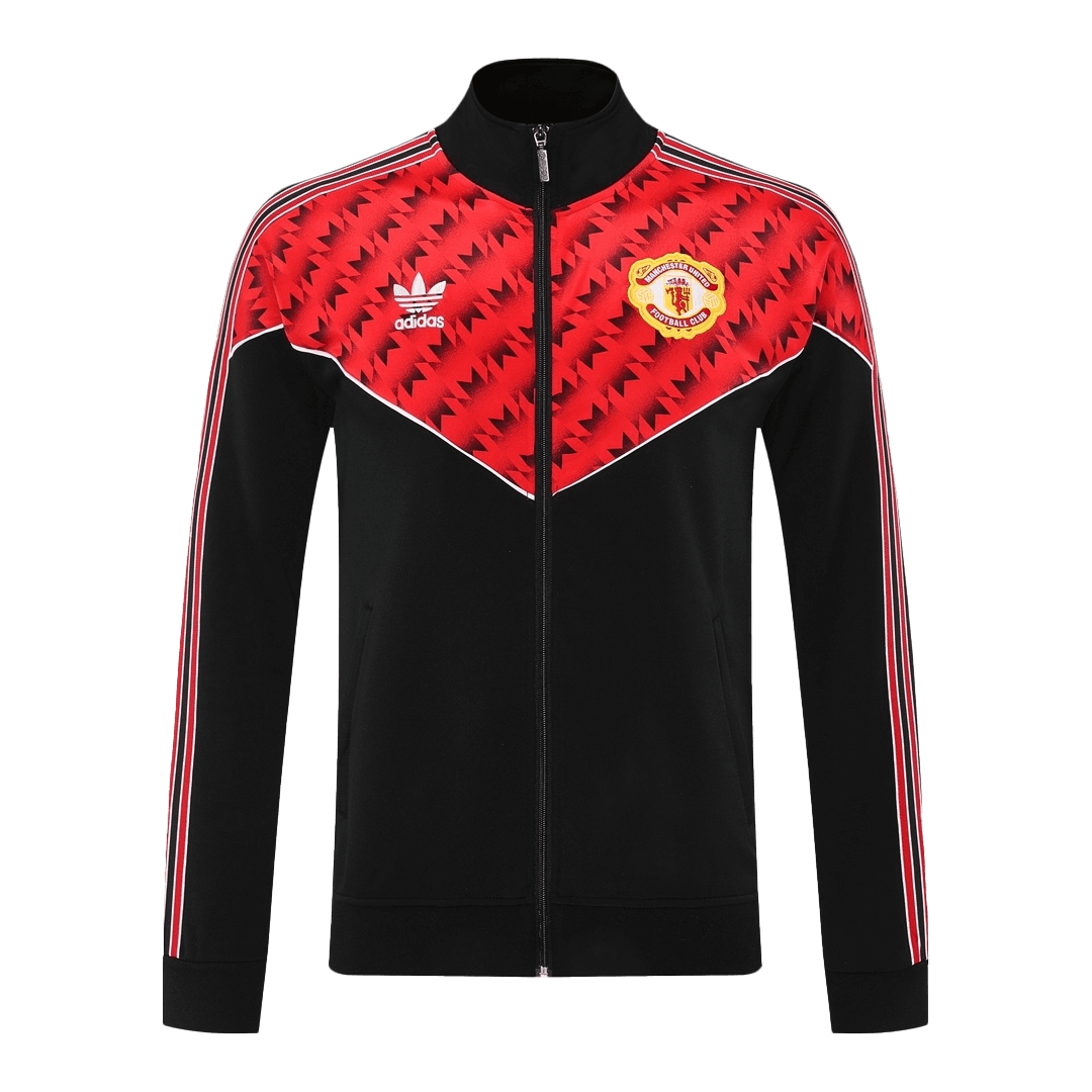 Manchester United Träningsset (Jacka+Byxor) 2025/26 Röd & Svart