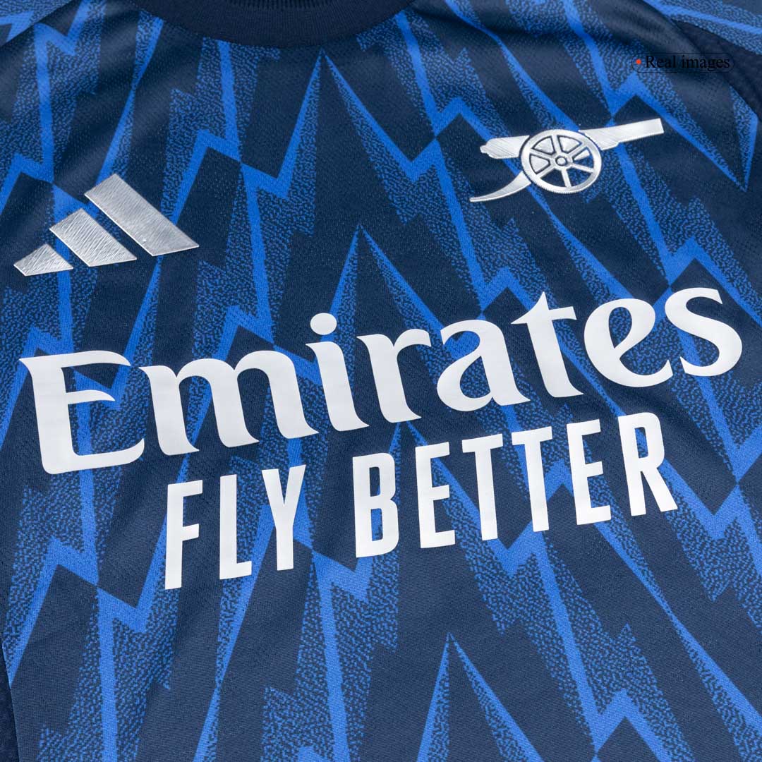 Arsenal Tröja 2025/26 Borta Blå-5