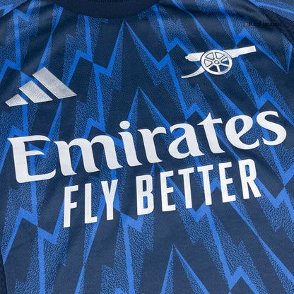 Arsenal Tröja ØDEGAARD #8 2025/26 Borta Blå-5