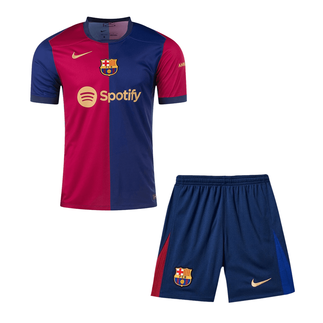Barcelona Tröja Hemmaställ 2024/25 Röd & Blå