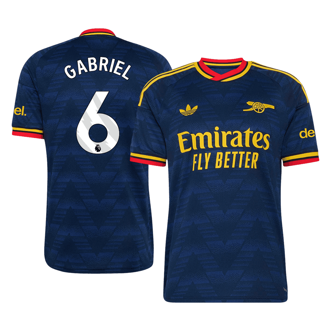 Arsenal Tröja GABRIEL #6 2026/27 Borta Mörkblå