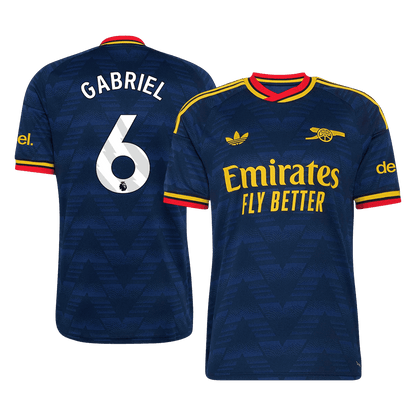 Arsenal Tröja GABRIEL #6 2026/27 Borta Mörkblå