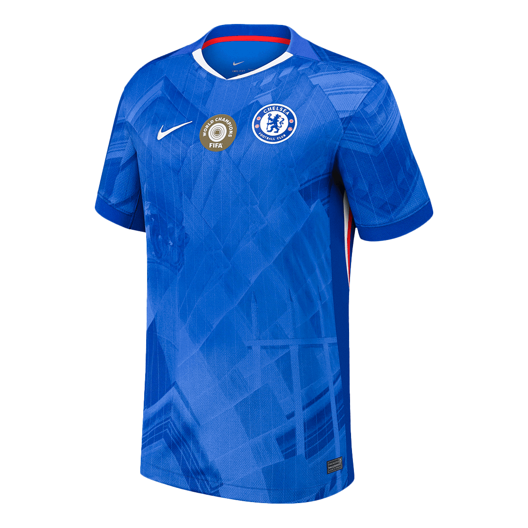 WORLD CHAMPIONS #25 Chelsea Tröja 2025/26 Hemma Premium Blå