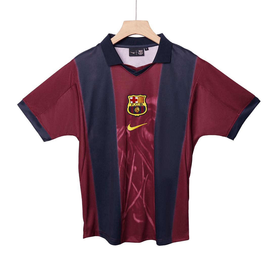 Barcelona Hemmatröja 2000/01 Retro Tröja
 Röd & Blå