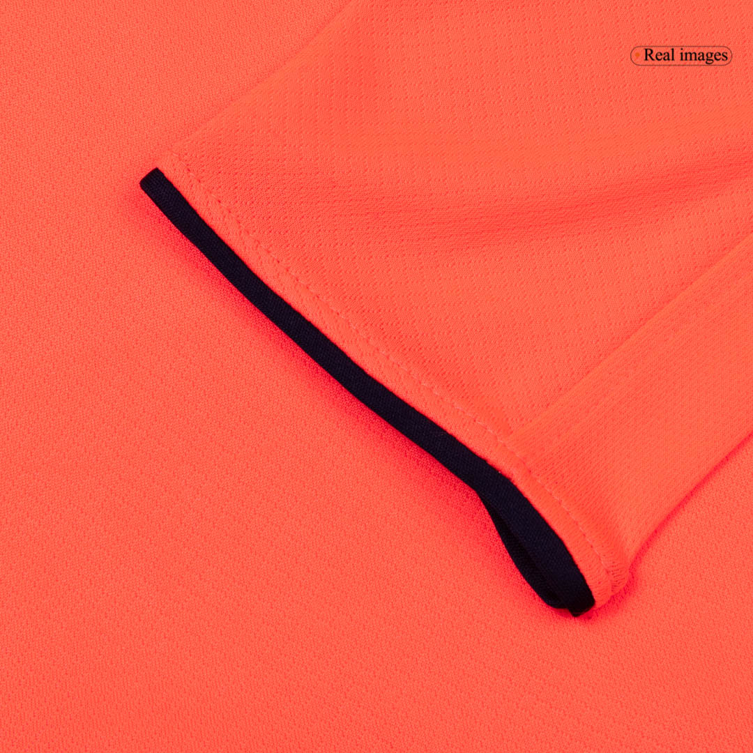 Barcelona Tröja 2025/26 Tredje Långärmad Orange-6