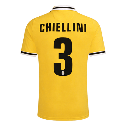 CHIELLINI #3 Juventus Bortatröja 2013/14 Retro Tröja
 Gul-3