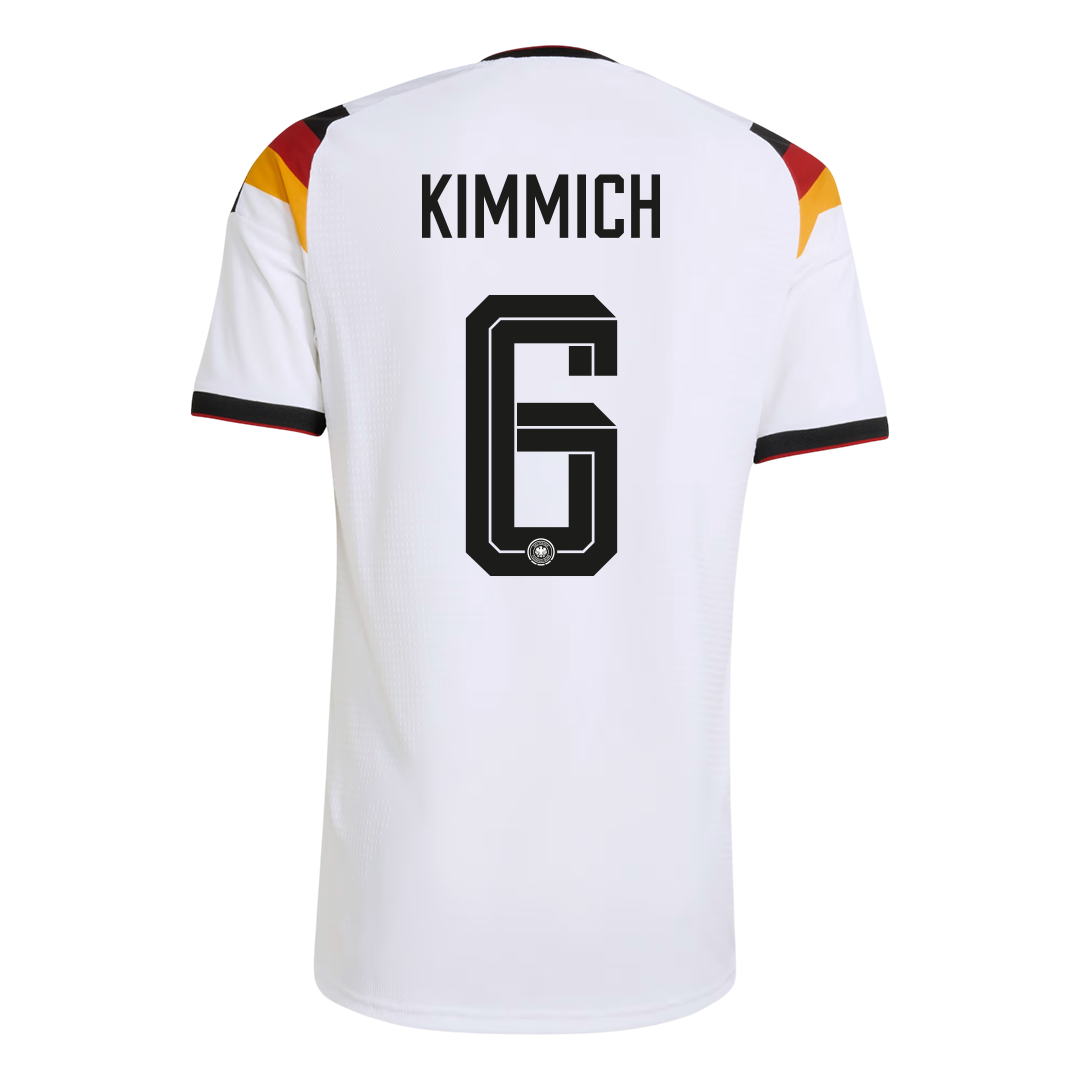 Tyskland Tröja KIMMICH #6 2026 Hemma Autentisk Vit