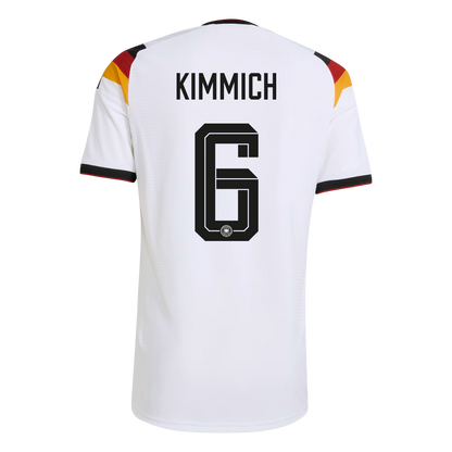 Tyskland Tröja KIMMICH #6 2026 Hemma Autentisk Vit-8