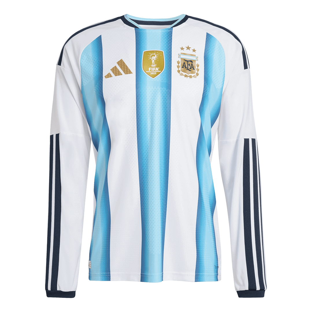 Argentina Tröja 2026 Hemma Långärmad Blå & Vit