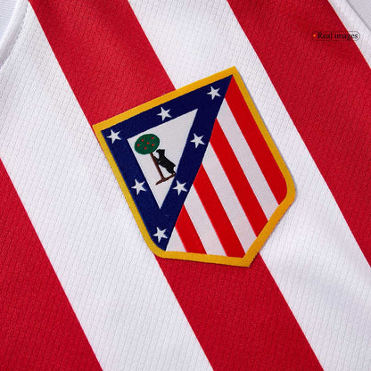 Atletico Madrid Tröja GRIEZMANN #7 2025/26 Hemma Röd & Vit-8