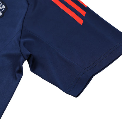 Manchester United Tröja 2024/25 Före match Mörkblå-5