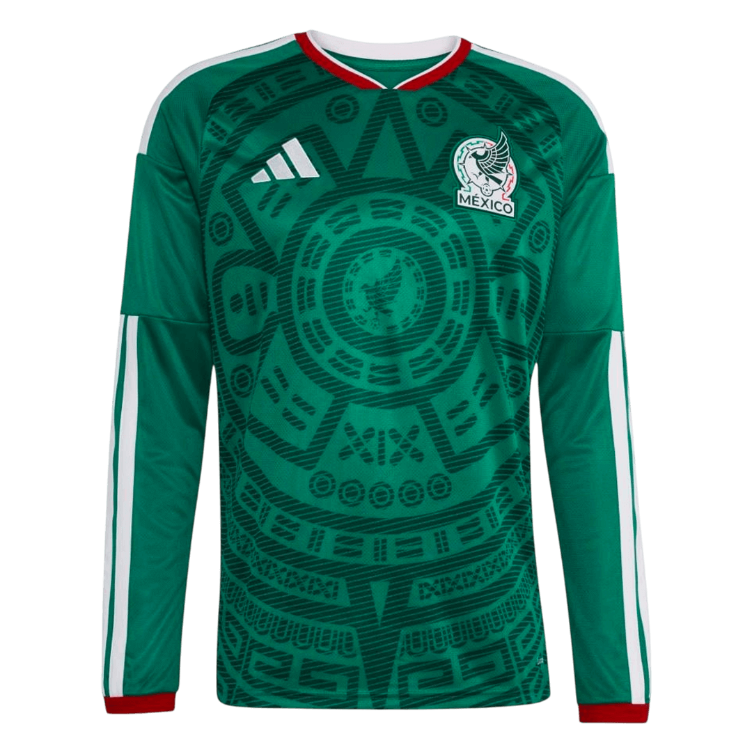 Mexiko Tröja 2026 Hemma Långärmad Grön