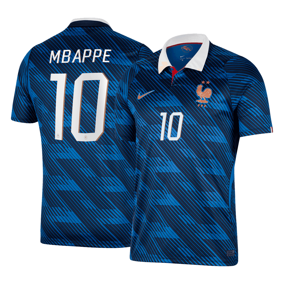 Frankrike Tröja MBAPPE #10 2026 Hemma Blå