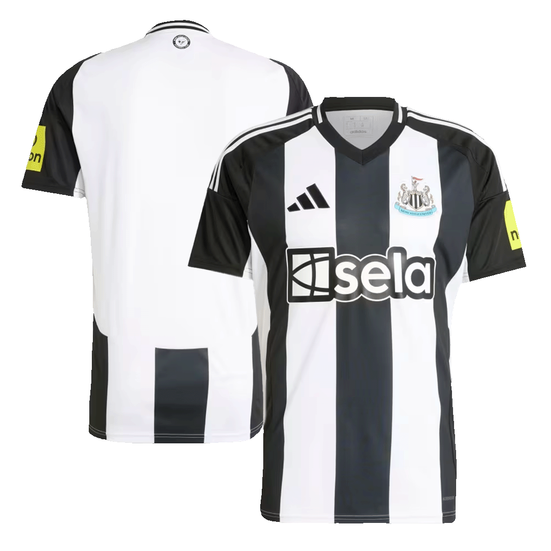 Newcastle United Tröja 2024/25 Hemma Svart & Vitt