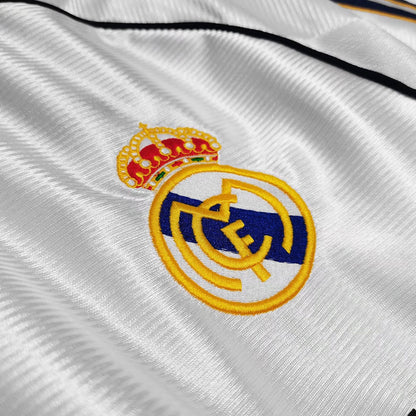 RAUL #7 Real Madrid Hemmatröja 1999/00 Retro Tröja
 Vit-8