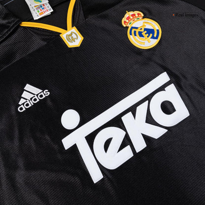 Real Madrid Bortatröja 1999/01 Retro Tröja
 Svart-4