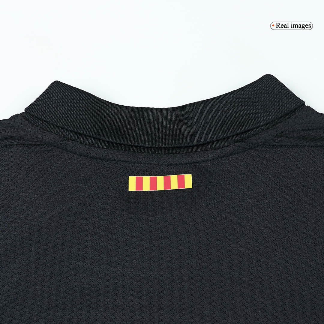 Barcelona Tröja 2024/25 Borta Svart-4
