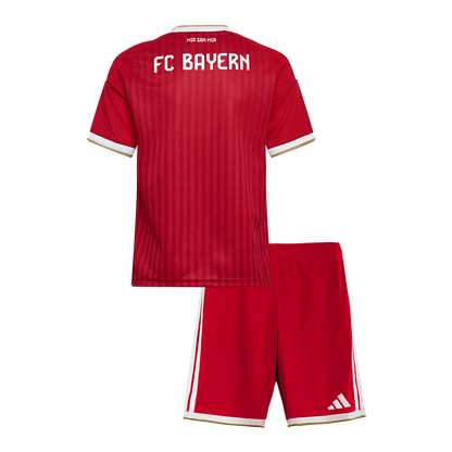 Bayern Munich Tröja 2026/27 Hemma Röd Barn-2