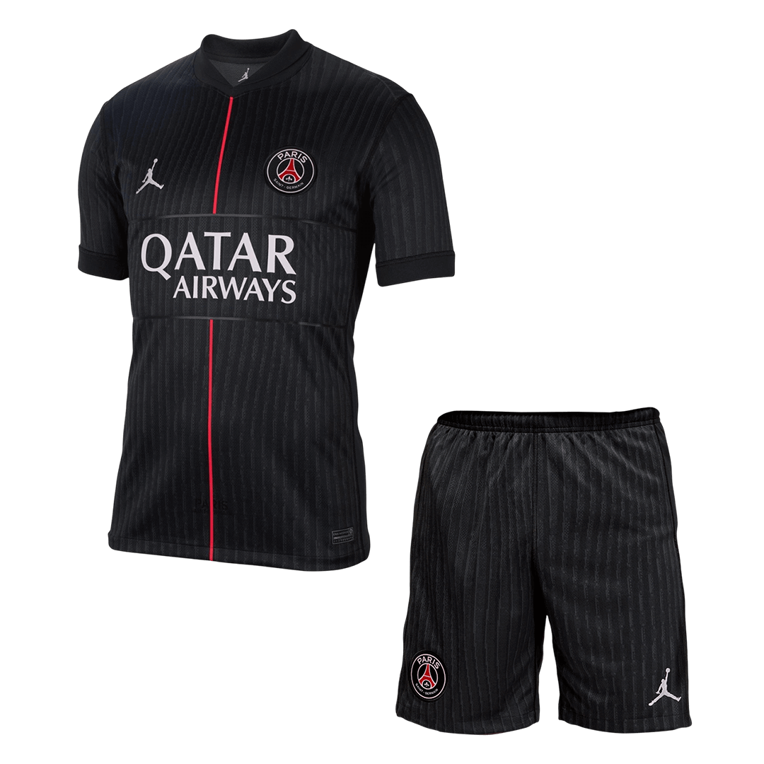PSG Tröja Fourth Awayställ 2025/26 Svart