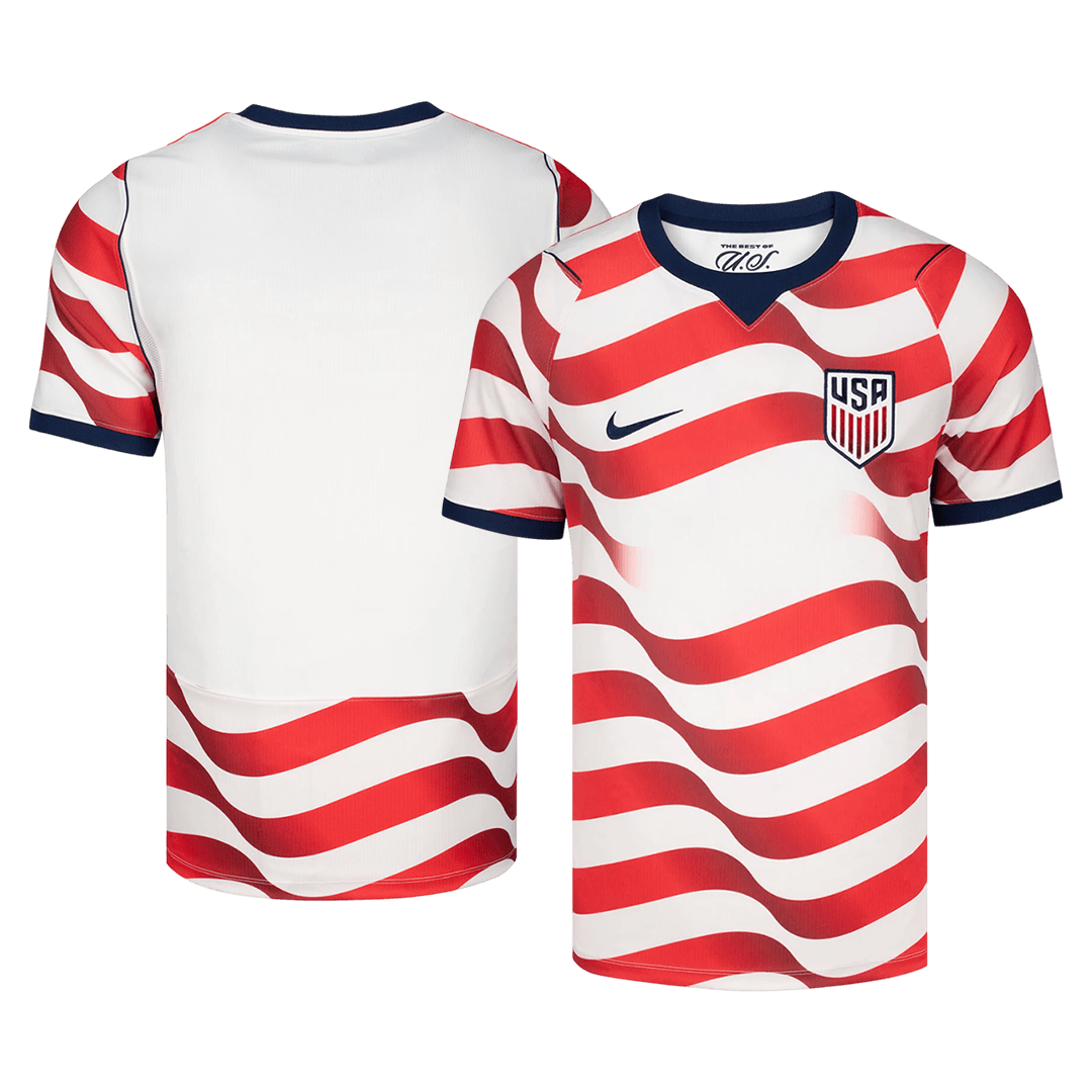 USA Tröja 2026 Hemma Röd & Vit-2