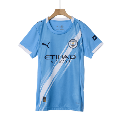 Manchester City Tröja 2025/26 Hemma Blå Dam-11