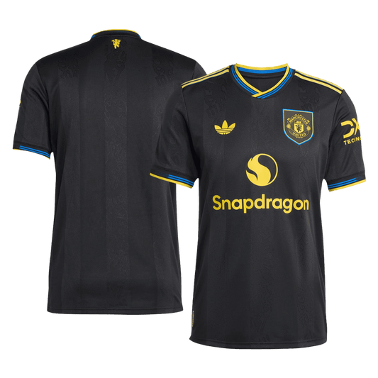 Manchester United Tröja 2025/26 Tredje Svart-1