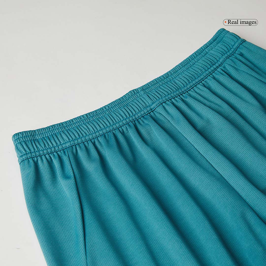 Manchester City Shorts 2024/25 Fourth Away Blå - UCL-6