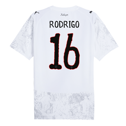 Manchester City Tröja RODRIGO #16 2025/26 Vit-2