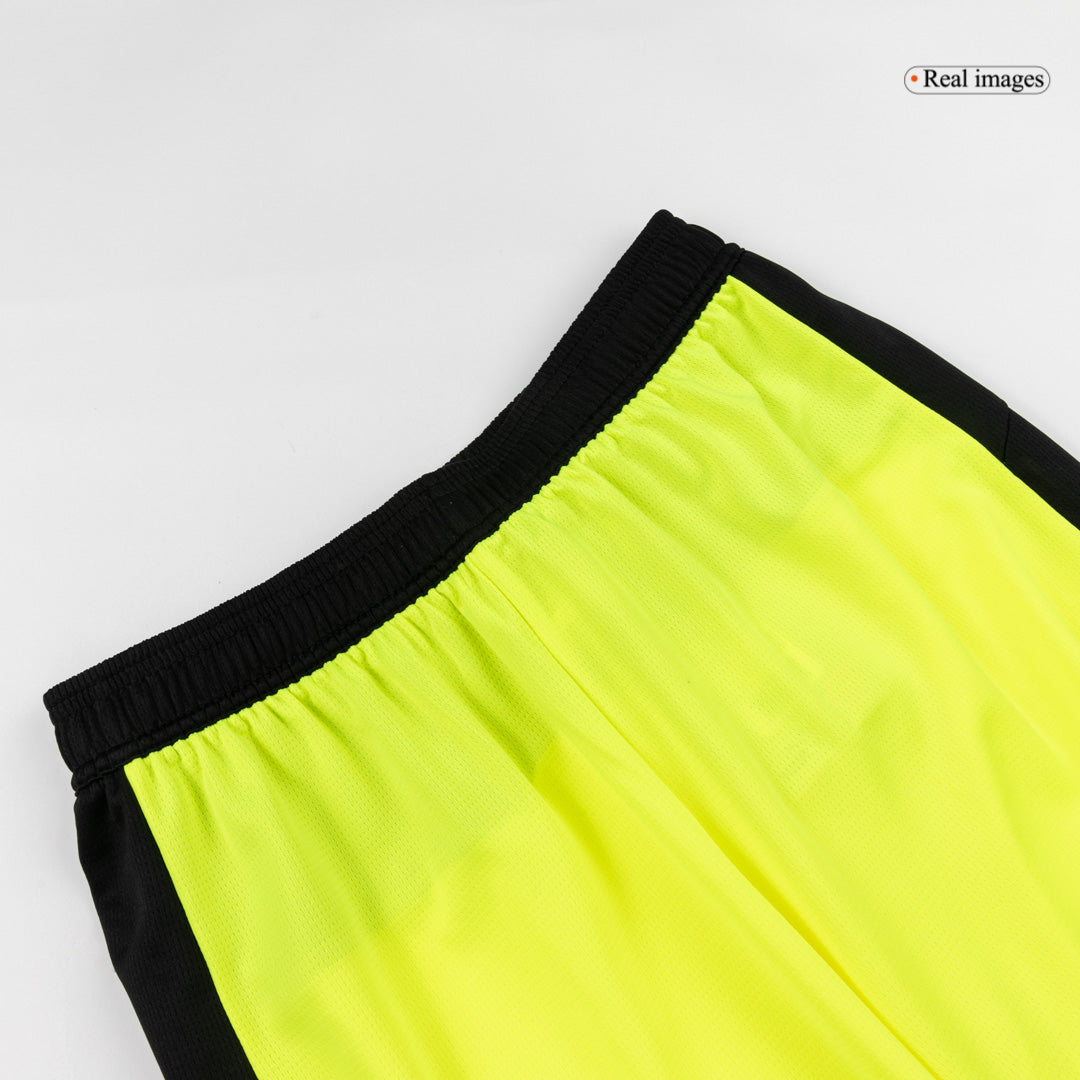Borussia Dortmund Shorts 2025/26 Borta Grön-4