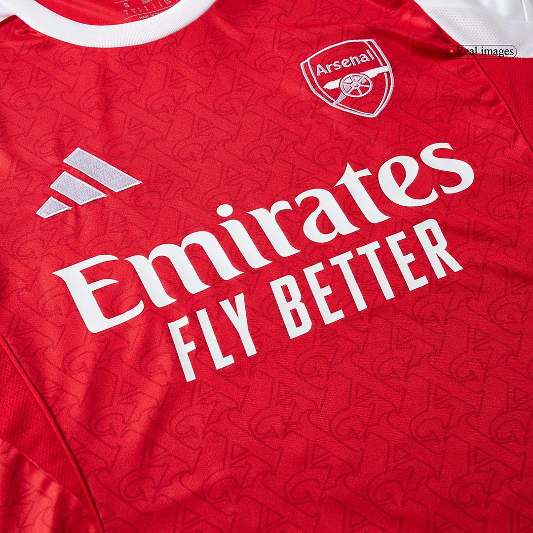Arsenal Tröja 2025/26 Hemma Långärmad Röd-6