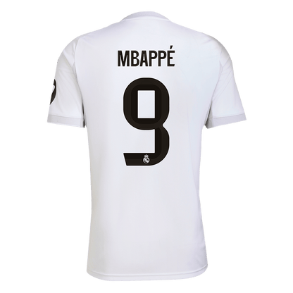 MBAPPÉ #9 Real Madrid Tröja 2025/26 Hemma Premium Vit-9