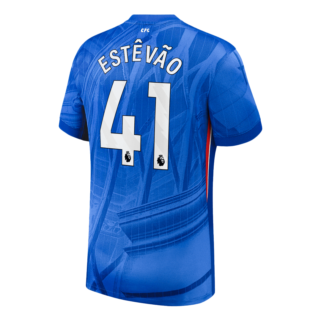 ESTÊVÃO #41 Chelsea Tröja 2025/26 Hemma Premium Blå-9