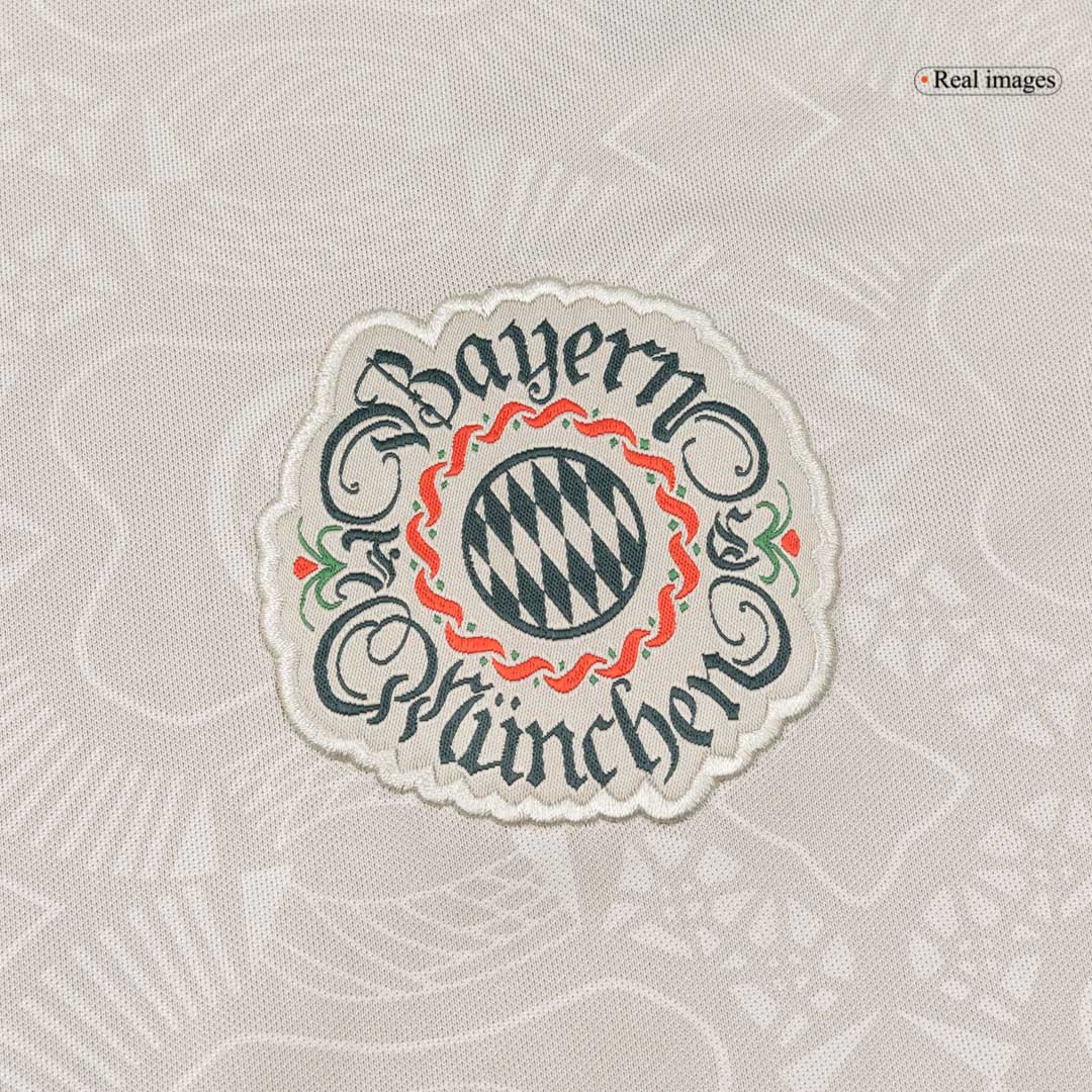 Bayern Munich Tröja ställ 2025/26 Beige-11