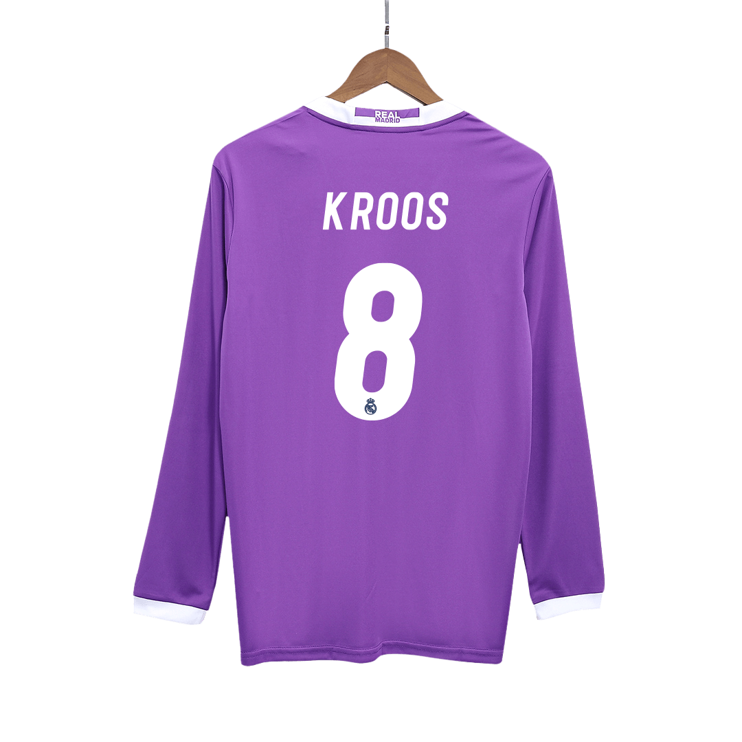KROOS #8 Real Madrid Bortatröja 2016/17 Retro Tröja
 Lila