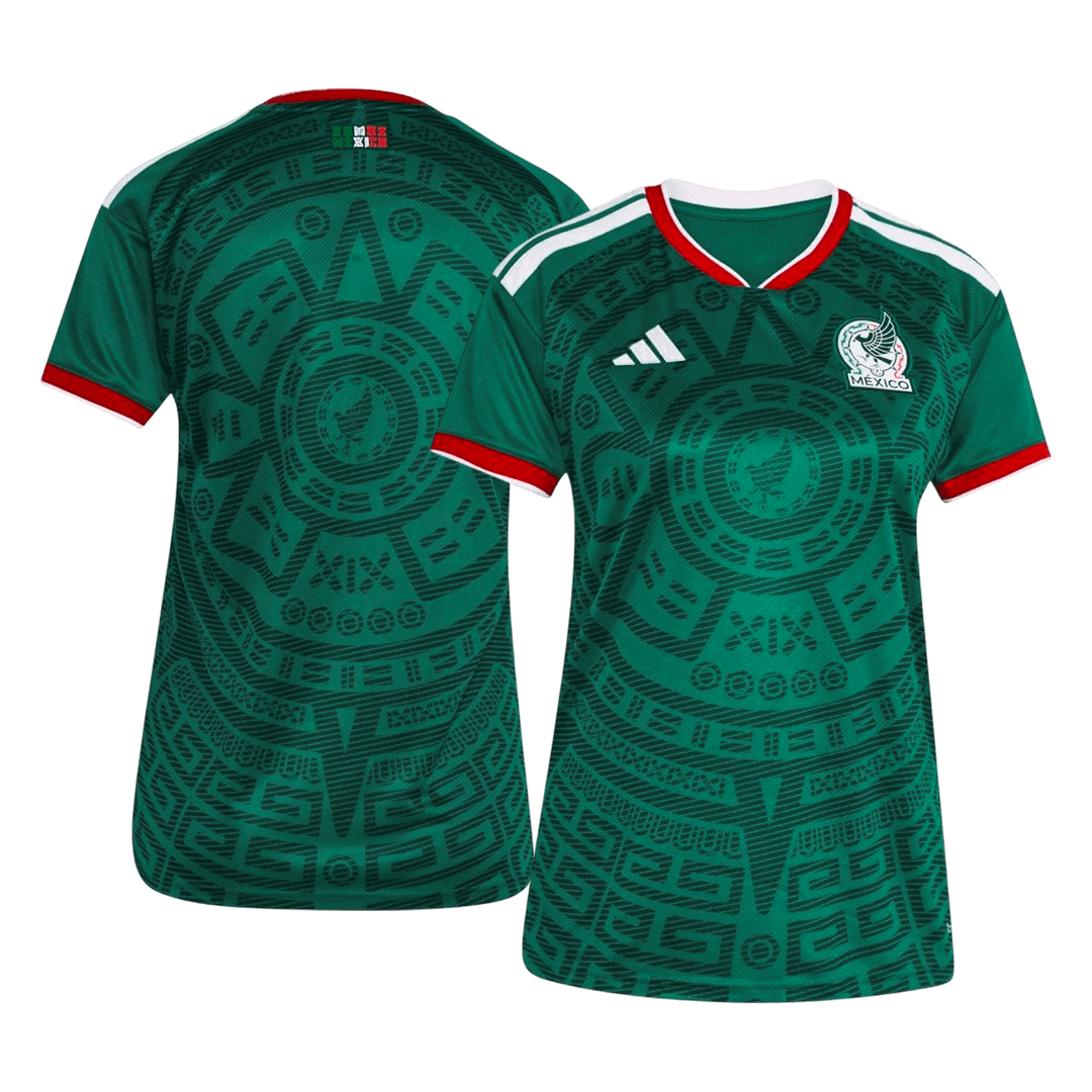 Mexiko Tröja 2026 Hemma Grön Dam-8