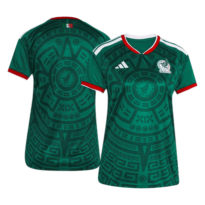 Mexiko Tröja 2026 Hemma Grön Dam-8