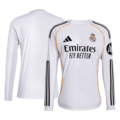 Real Madrid Tröja 2025/26 Hemma Långärmad Vit-10
