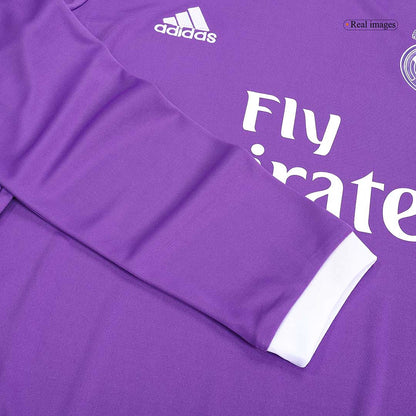 RONALDO #7 Real Madrid Bortatröja 2016/17 Retro Tröja
 Lila-4