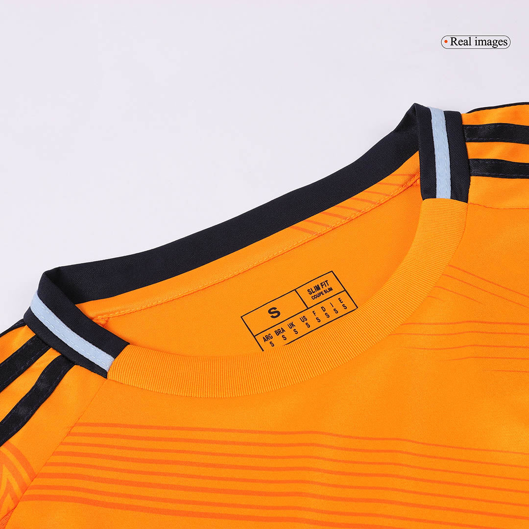 Real Madrid Tröja 2024/25 Borta Långärmad Orange-7